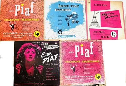 Edith piaf records - piaf, 10”